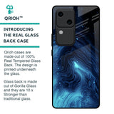 Dazzling Ocean Gradient Glass Case For Vivo V30 5G