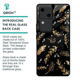 Autumn Leaves Glass Case for Vivo V30 5G