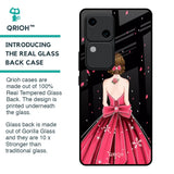 Fashion Princess Glass Case for Vivo V30 5G