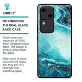 Sea Water Glass Case for Vivo V30 5G