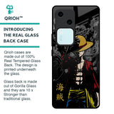 Dark Luffy Glass Case for Vivo V30 5G