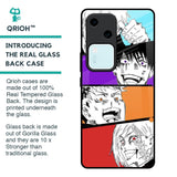 Anime Sketch Glass Case for Vivo V30 5G