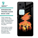 Japanese Paradise Glass Case for Vivo V30 5G