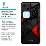 Modern Camo Abstract Glass Case for Vivo V30 5G