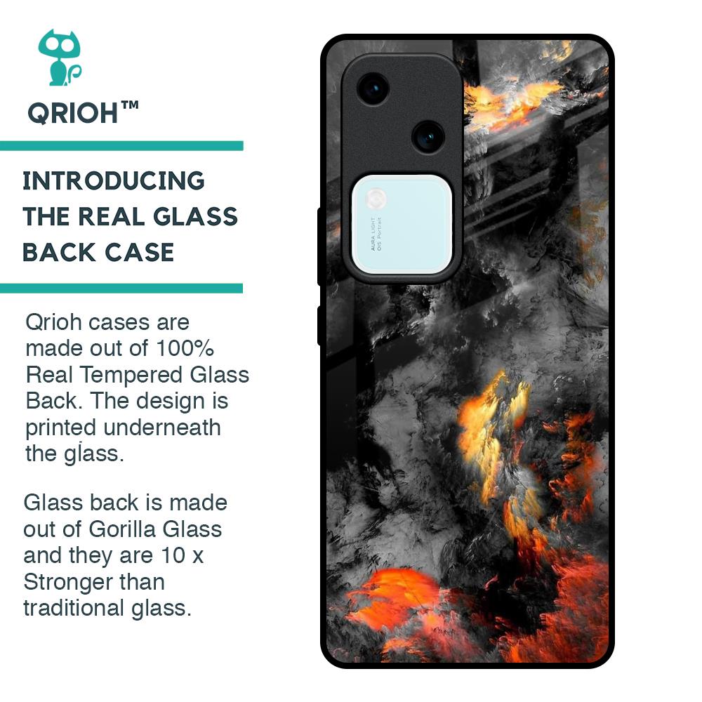 Lava Explode Glass Case for Vivo V30 5G