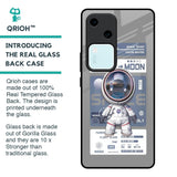 Space Flight Pass Glass Case for Vivo V30 5G