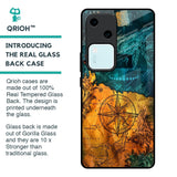 Architecture Map Glass Case for Vivo V30 5G
