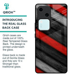 Soft Wooden Texture Glass Case for Vivo V30 5G