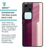 Brush Stroke Art Glass Case for Vivo V30 5G