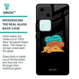 Anxiety Stress Glass Case for Vivo V30 5G