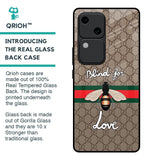 Blind For Love Glass Case for Vivo V30 5G
