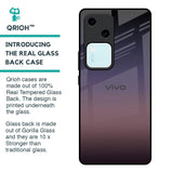 Grey Ombre Glass Case for Vivo V30 5G