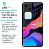 Colorful Fluid Glass Case for Vivo V30 5G