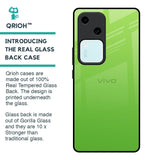 Paradise Green Glass Case For Vivo V30 5G