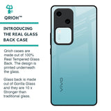 Arctic Blue Glass Case For Vivo V30 5G