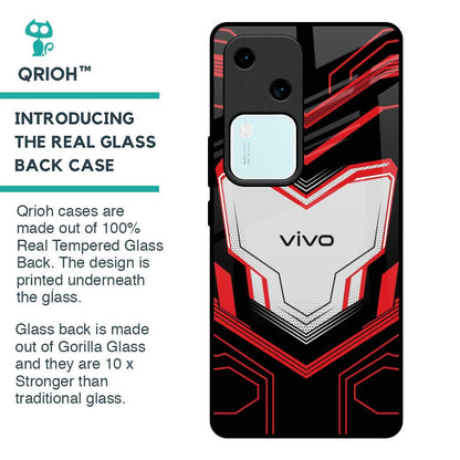 Quantum Suit Glass Case For Vivo V30 5G