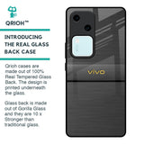 Grey Metallic Glass Case For Vivo V30 5G