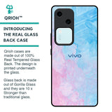 Mixed Watercolor Glass Case for Vivo V30 5G