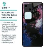Smudge Brush Glass case for Vivo V30 5G