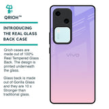 Lavender Gradient Glass Case for Vivo V30 5G