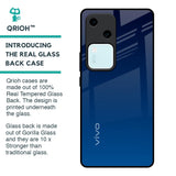 Very Blue Glass Case for Vivo V30 5G