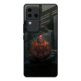 Lord Hanuman Animated Vivo V30 Pro 5G Glass Back Cover Online