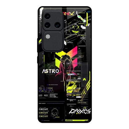 Astro Glitch Vivo V30 Pro 5G Glass Back Cover Online
