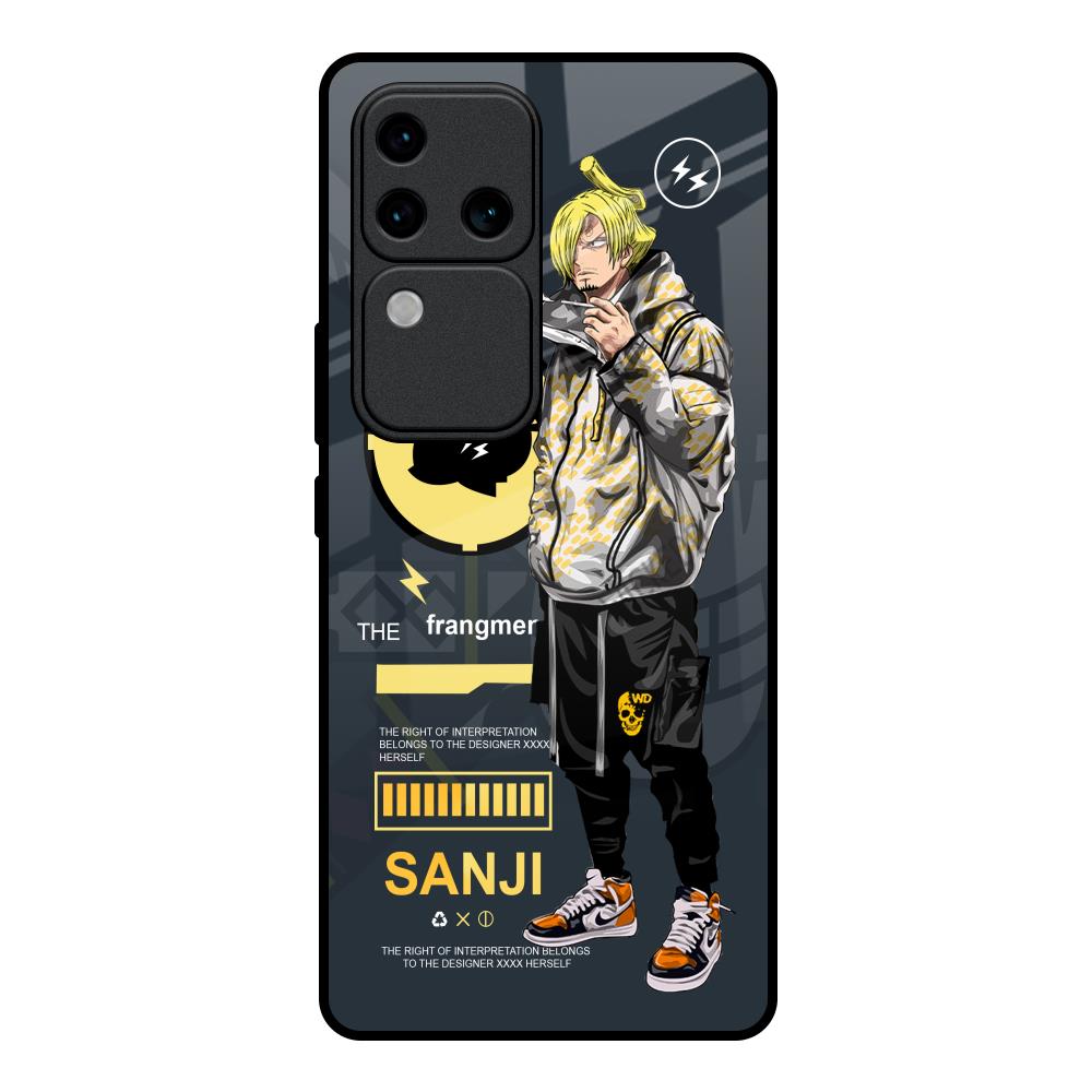 Cool Sanji Vivo V30 Pro 5G Glass Back Cover Online