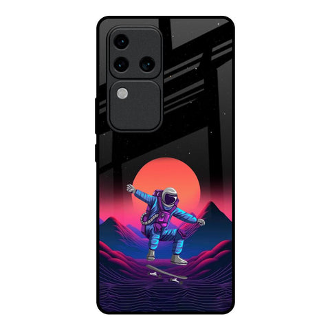Retro Astronaut Vivo V30 Pro 5G Glass Back Cover Online