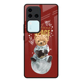 Astronaut Bear Vivo V30 Pro 5G Glass Back Cover Online