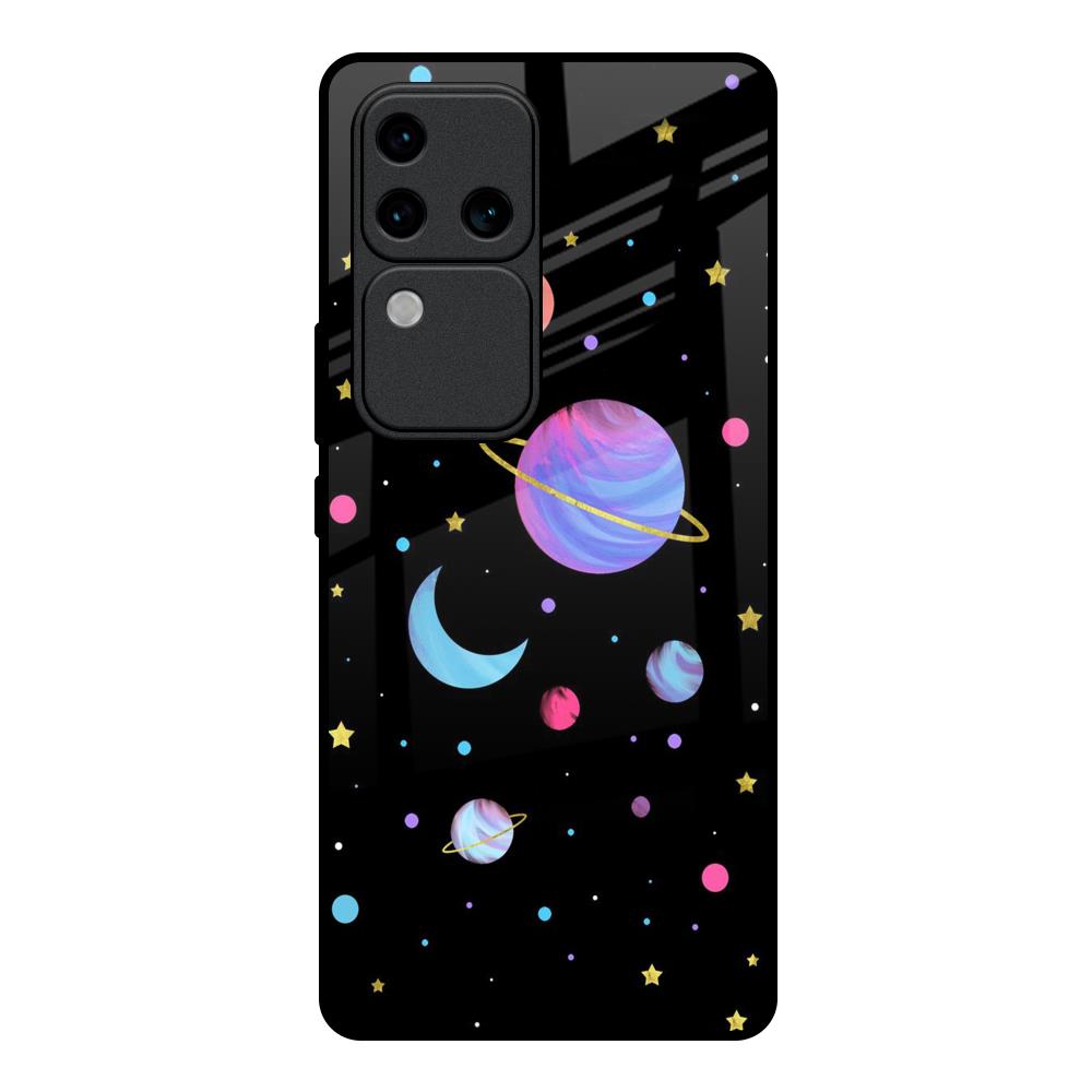 Planet Play Vivo V30 Pro 5G Glass Back Cover Online