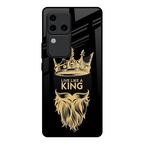 King Life Vivo V30 Pro 5G Glass Back Cover Online