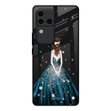 Queen Of Fashion Vivo V30 Pro 5G Glass Back Cover Online