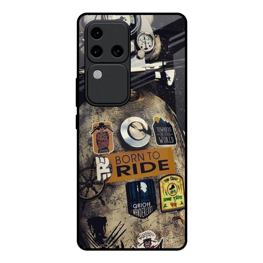 Ride Mode On Vivo V30 Pro 5G Glass Back Cover Online