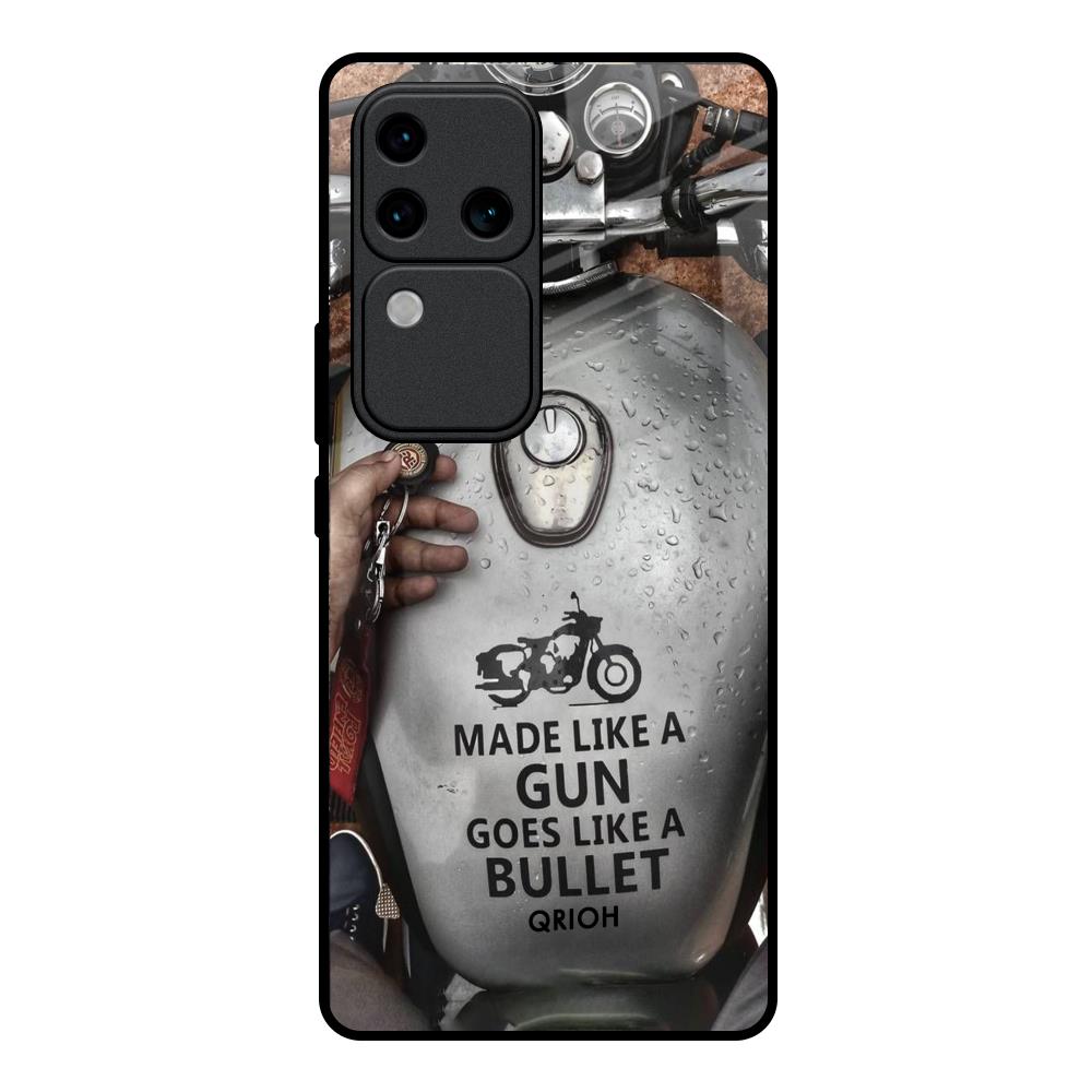 Royal Bike Vivo V30 Pro 5G Glass Back Cover Online