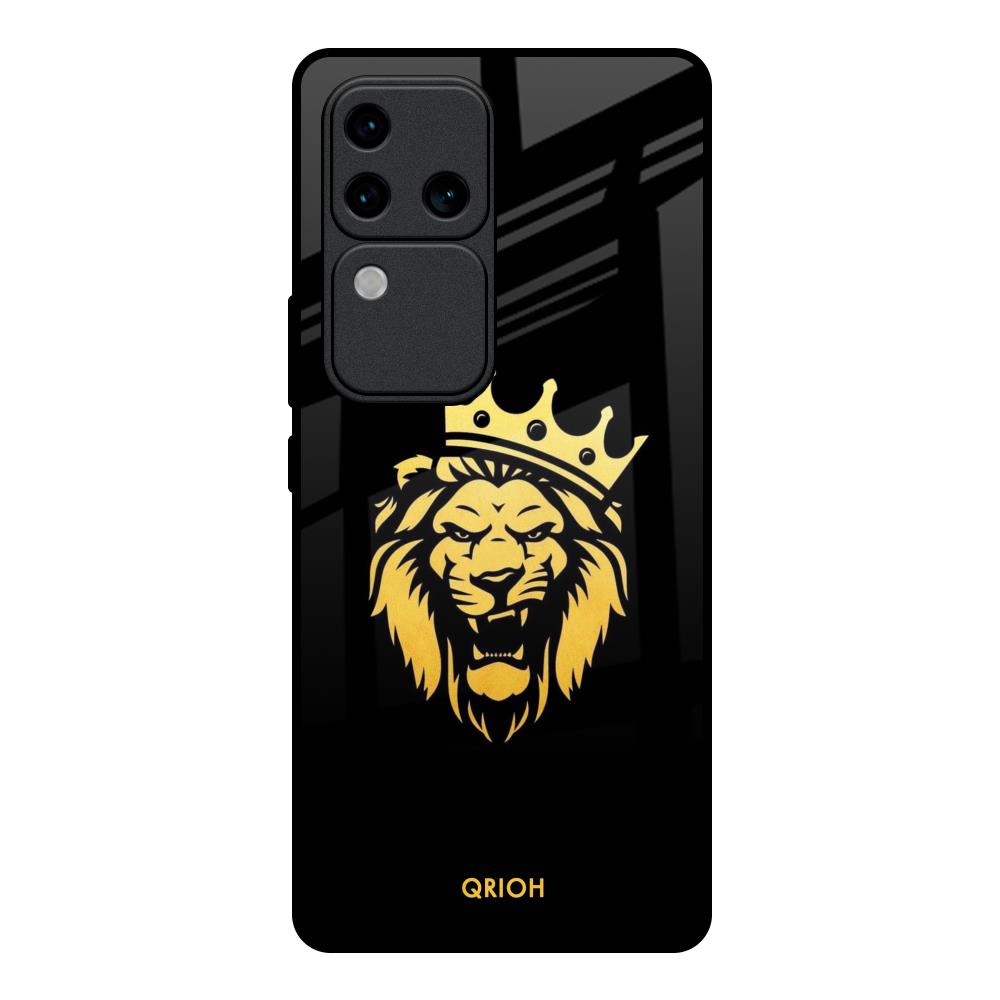 Lion The King Vivo V30 Pro 5G Glass Back Cover Online