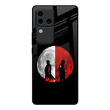 Anime Red Moon Vivo V30 Pro 5G Glass Back Cover Online