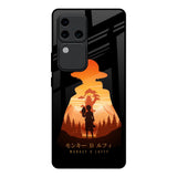 Luffy One Piece Vivo V30 Pro 5G Glass Back Cover Online