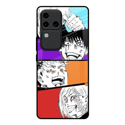 Anime Sketch Vivo V30 Pro 5G Glass Back Cover Online