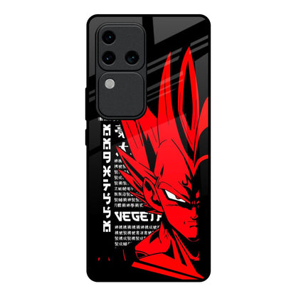Red Vegeta Vivo V30 Pro 5G Glass Back Cover Online