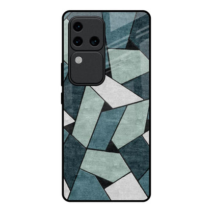 Abstact Tiles Vivo V30 Pro 5G Glass Back Cover Online