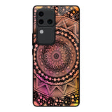 Floral Mandala Vivo V30 Pro 5G Glass Back Cover Online