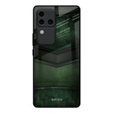 Green Leather Vivo V30 Pro 5G Glass Back Cover Online
