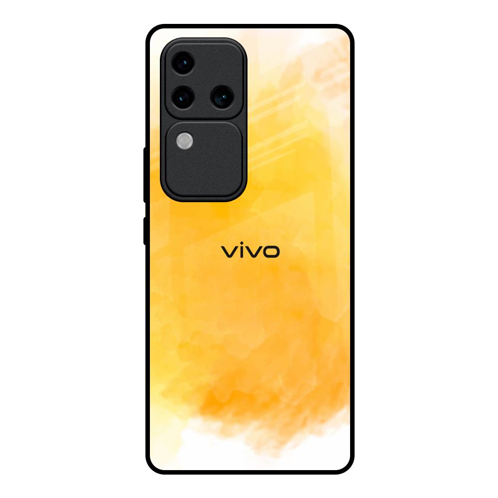 Rustic Orange Vivo V30 Pro 5G Glass Back Cover Online