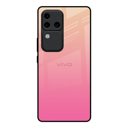 Pastel Pink Gradient Vivo V30 Pro 5G Glass Back Cover Online