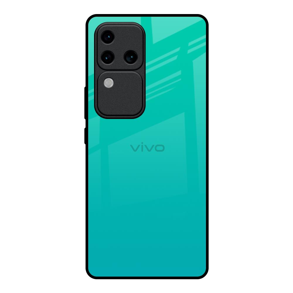 Cuba Blue Vivo V30 Pro 5G Glass Back Cover Online