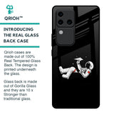 Space Traveller Glass Case for Vivo V30 Pro 5G