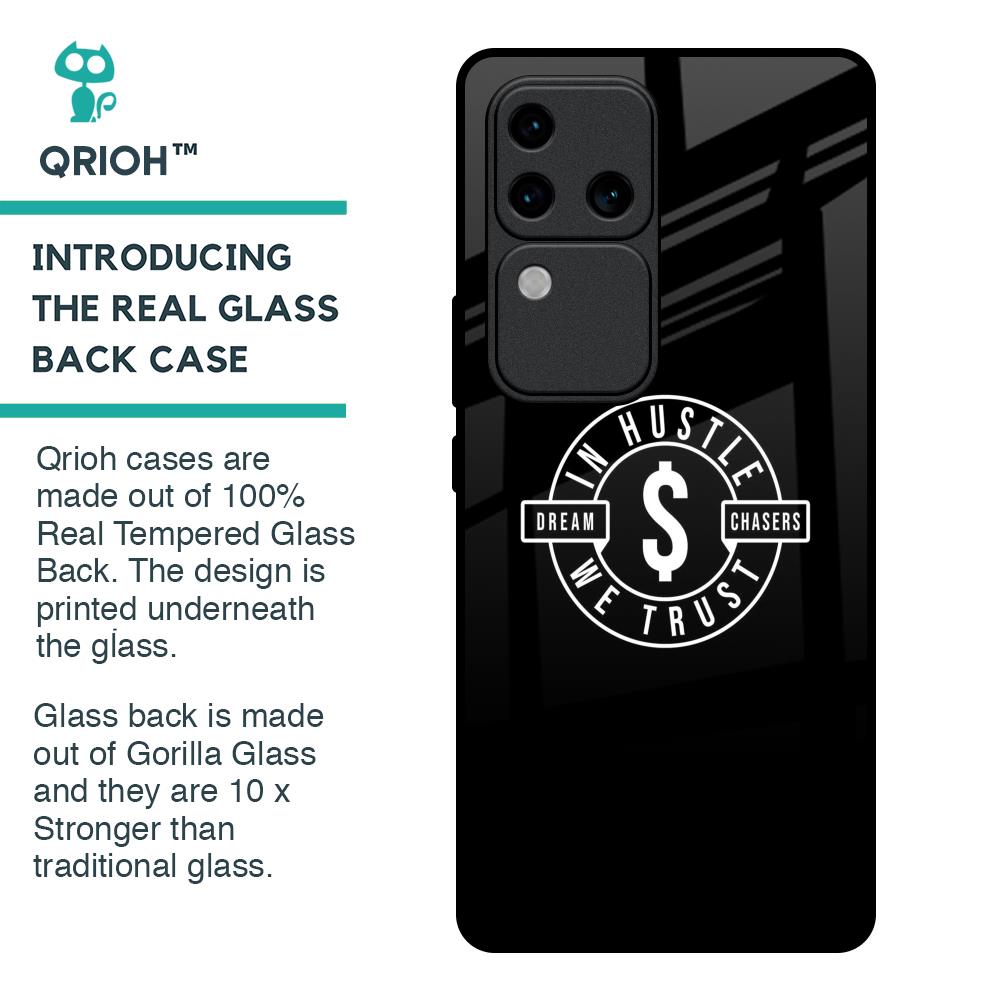 Dream Chasers Glass Case for Vivo V30 Pro 5G