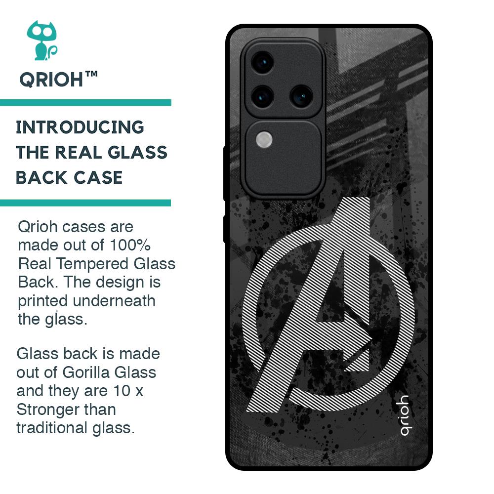 Sign Of Hope Glass Case for Vivo V30 Pro 5G