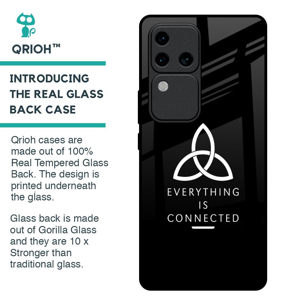 Everything Is Connected Glass Case for Vivo V30 Pro 5G